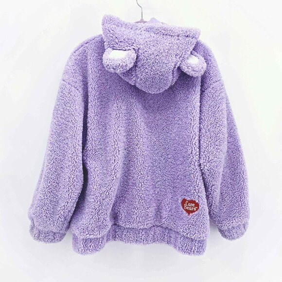 Dolls Kill x Care Bears Magic Warm Fuzzies Oversized Hoodie - Picture 6 of 9